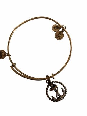 Alex & Ani Anchor Charm Bangle Bracelet